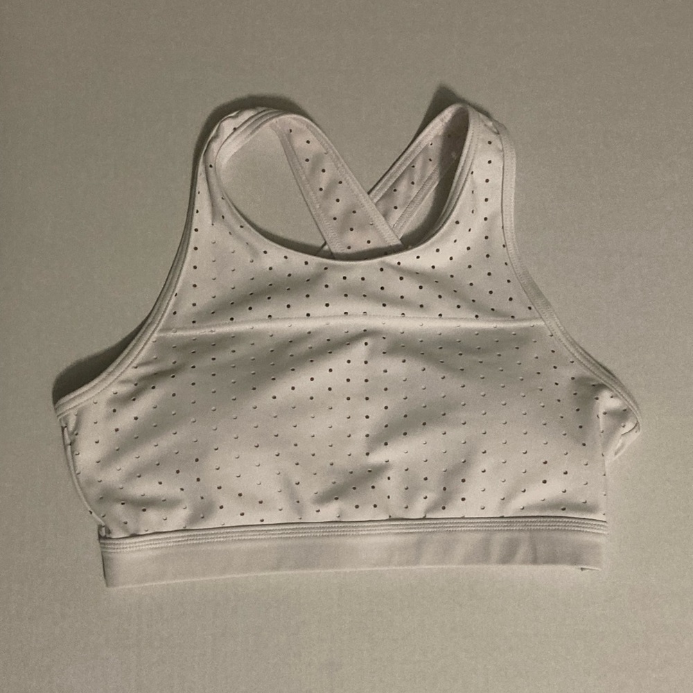 Buffbunny Allure Laser sports bra in white